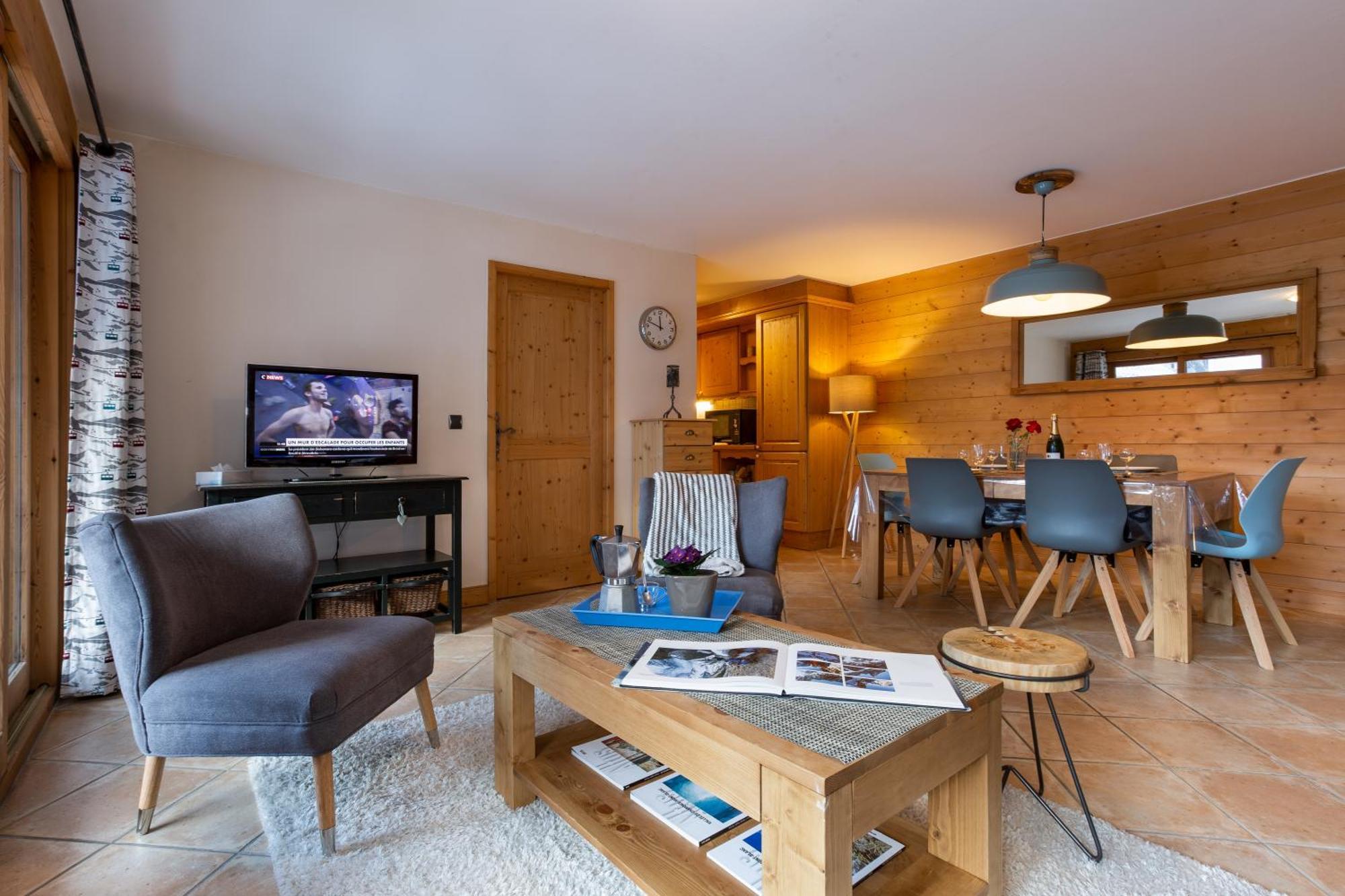 Appartement Belle Vue - Happy Rentals Chamonix Bagian luar foto