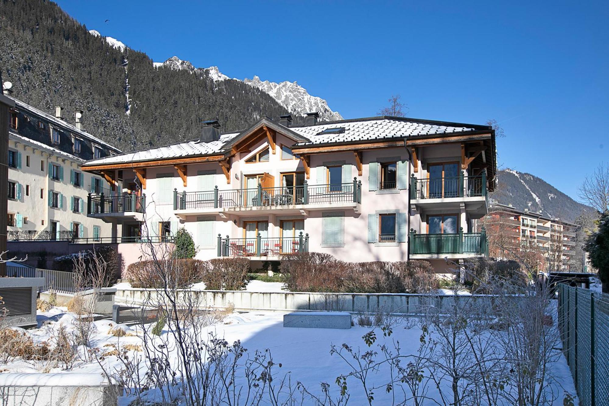 Appartement Belle Vue - Happy Rentals Chamonix Bagian luar foto