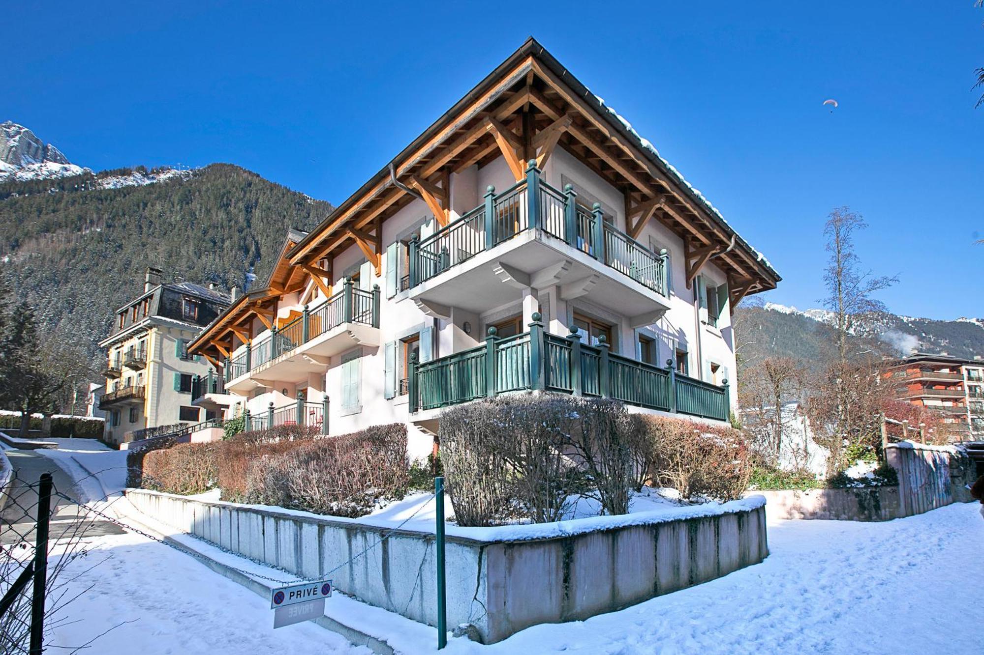 Appartement Belle Vue - Happy Rentals Chamonix Bagian luar foto